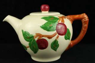 Vintage Franciscan Apple Tea Pot Ware Pottery China CA Calif  