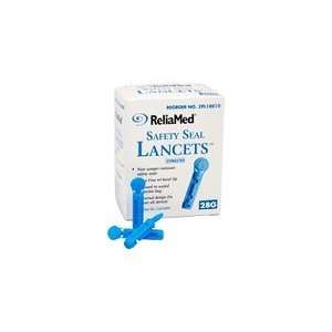  ReliaMed Universal Safety Seal Lancets, 28G   100/bx 