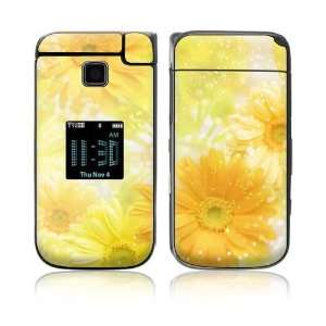  Samsung Alias 2 Decal Skin Sticker   Yellow Flowers 