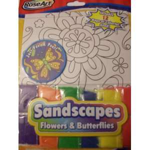  RoseArt Sandscapes ~ Flowers & Butterflies Toys & Games