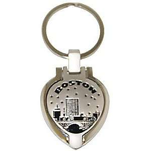  Boston Keychain   Skyline Locket, Boston Keychain, Boston 