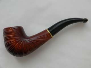 Thematic 6 Briar Tobacco Smoking Pipe CONCH + Gift  