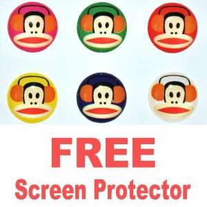  Paul Frank Home Button Sticker for Apple Ipad/iphone 3g/4g 