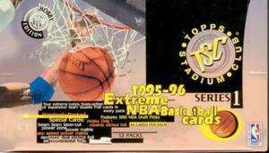 1995   1996 Topps Stadium Basketball Series 1 Jumbo Box  