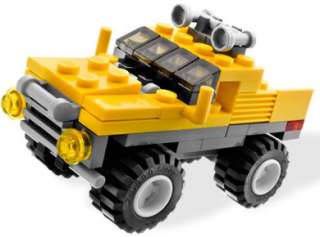 three mighty mini vehicles 3 in 1 Build a rugged off roader, tractor 