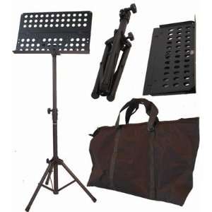  Audio2000s Portable Metal Sheet Music Stand with Carrying 