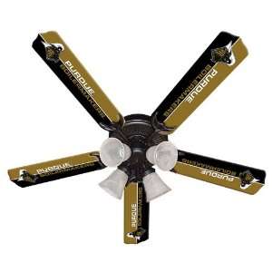  Purdue Boilermakers College 52 Ceiling Fan w/five blades 