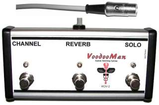 Mesa Boogie RectOVerb Footswitch Series 2 By Voodooman  