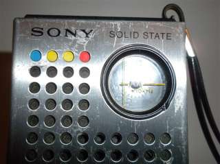 Vintage Sony TR 4100 Solid State Radio 6 Transistor  