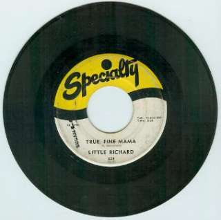 Little Richard True Fine Mama Record 45rpm 1957  