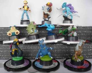 10 Pokemon Pikachu ENTEI SNORLAX RAYQUAZA TYRANITAR SEVIPER MANAPHY 