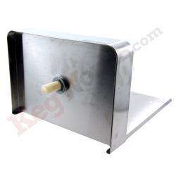 12 Wall Mount Drip Tray   Stainless Steel  With Drain 845033007479 