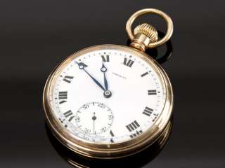 Gold Plated Pinnacle / Dennison Pocket Watch c1925  