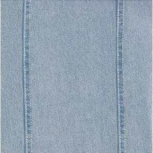 Wallpaper Designer Faded Blue Jeans Denim Stone Washed Stripe  