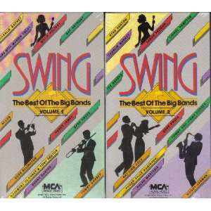  Swing; The Best of the Big Bands [2 VHS Video Set] Tommy 