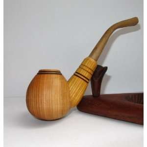    Ukrainian Hand carved wooden Tobacco smoking pipe 