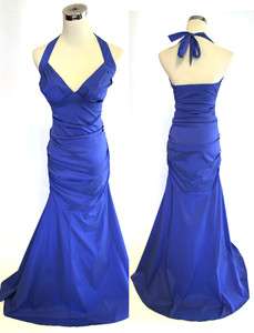 NWT WINDSOR $140 Saphire Evening Prom Party Ball Gown 9  