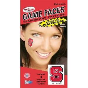   Game Faces Waterless Temporary Tattoos