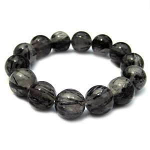  Tourmalinated Quartz Bracelet for Men 