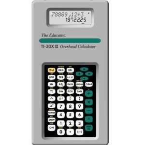  Stokes TI 30X II The Educator Overhead Calculator 