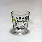Alabama State   State Seal, Camellia, Yellowhammer   2 Ounce Shot 