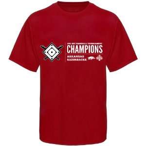   Baseball Tournament Champions 1 T Shirt   Cardinal