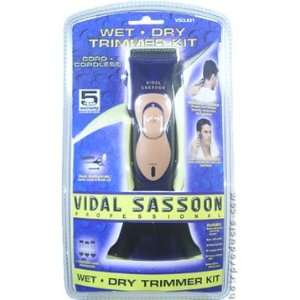 VIDAL SASSOON Wet/Dry Trimmer Kit (Model VSCL831)