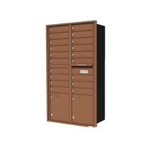 versatile™ 4C Horizontal Cluster Mailboxes in Antique Copper   Front