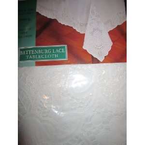  Battenburg Lace Tablecloth (Vinyl)