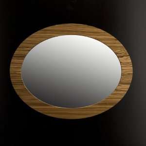  Lacava SP122 22 Wall Mounted Mirror in Wood Frame in Gray 