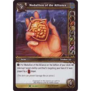  Medallion of the Alliance   Drums of War   Uncommon [Toy 