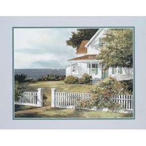  Steve Zazenski   White Fence / Cape Cod Size 22x28 