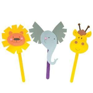    Lets Party By Jungle Animal Puppets Activity 